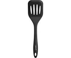 Lurch 221601 Spatule ajourÃ©e Noir Tool Silicone, 20 x 15 x 10 cm