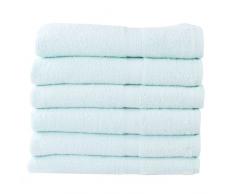 Westward Ho! Serviette de Bain en Coton (6 Pack, 390GSM), PeignÃ©, CrÃ¨me, 70x120 cm