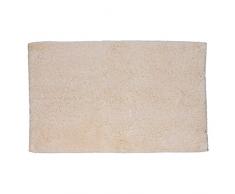 Kela 20433 tapis de bain 100% coton, 120 x 70 cm, Ladessa, uni beige