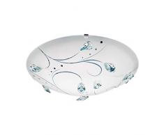 Eglo Sorena 1 Applique murale/plafonnier en acier 16 W Blanc