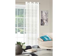 Eurofirany Gardine, Ösenschal Iza, cremig, 140x250 Rideau, Polyester, 0,02 x 140 x 250 cm