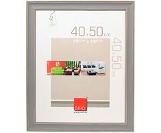 Brio 31031 Cadre Photo Constance 2 Gris 40 x 50 cm
