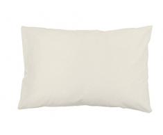 Soleil dOcre 554828 Taie dOreiller US 57 Fils Coton Uni Ecru 50 x 75 cm