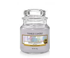Yankee Candle bougie jarre « Mots doux », mauve, 5,8 x 5,8 x 8,6 cm
