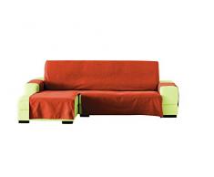 Eysa F3338539I Lona Liso Chaise Longue Gauche Coton/Polyester Orange 38 x 30 x 10 cm
