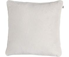 Dutch Decor Coussin Velvet 45x45 cm Ivoire - Coussins DÃ©co - Oreiller DÃ©coratif - DÃ©houssable - ZippÃ©