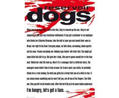 GB eye Poster maxi Citation 61Â x 91.5Â cm Monsieur Blanc Reservoir Dogs, multicolore