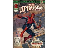 ErikÂ® - Poster Marvel Spider-Man Comic front - Papier GlacÃ© - 91x61cm