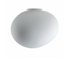 Foscarini Gregg Lampe murale, moyenne E27, 150Â W, blanc