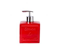Spirella 40.07267 SDM Distributeur de Savon Liquide Coloris Red