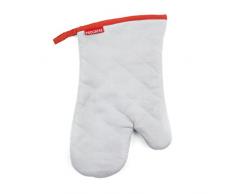 PROGRESS MFPRO10839R Manique de Cuisine Pratique Polyester/Coton Gris/Rouge 31,75 x 20 x 1 cm