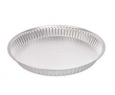 Dr.Oetker 2606 Moule à Tarte en Acier Ãtamé Neutre- 30 cm