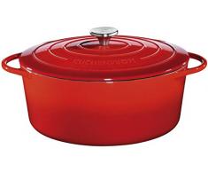 KÃ¼chenprofi 402001435 Casserole ovale Fonte Rouge 35 cm