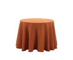 Martina Home Ribera Nappe pour Table Camilla Redonda de 90 Orange