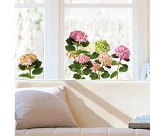 Stickers Fenêtres Hortensia rose Nouvelles Images