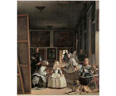 Affiche du MusÃ©e du Prado Les menines ou la famille de Felipe IV-VelÃ¡zquez