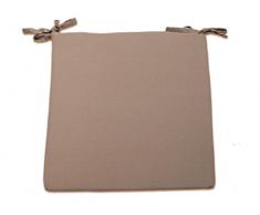 Soleil dOcre 008035 Panama Dessus de Chaise Coton Beige/Ecru 40 x 40 cm