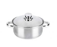 Vier Selena Casserole en acier 18/10 7,2 l