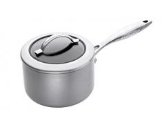 Scanpan SC65231800 Casserole CTX avec couvercle Verre, Acier Inoxydable, Inox, 18 cm, 40 x 19 x 15 cm