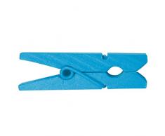 Vaessen Creative Pince à Linge, Turquoise, Taille Unique