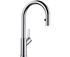 BLANCO S Carena Vario Robinet de Cuisine, 1 pièce, Chrome, 521356