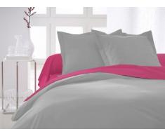 Today 201411 Housse de Couette Coton, Zinc, 240 x 220 cm