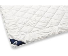 Badenia Bettcomfort 03633050154 Couette légère Irisette Merino 200 x 200 cm Blanc