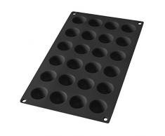 LÃ©kuÃ© Moule Mini Demi SphÃ¨res 24 CavitÃ©s Noir Gourmet