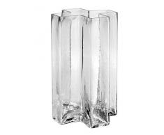 Holmegaard Vase 12.8x12.8x21 Transparent