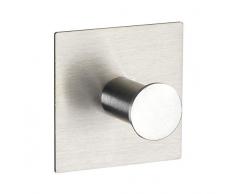 Wenko 22938100 Crochet Mural, Acier Inoxydable, Mat, 5 x 3 cm