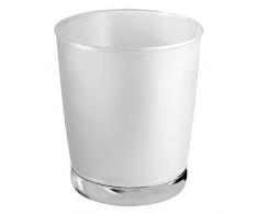 InterDesign 43787EU York Poubelle Motif Givre Transparent