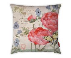 Bonamaison Housse de Coussin Multicolore 45 x 45 cm