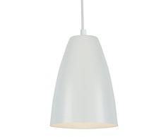 Tosel 12347 Suspension Larsen Acier 60 W E27 Blanc
