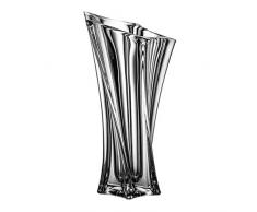 Crystaljulia Vase en Verre, Verre, 28 cm, 14 x 14 x 28 cm