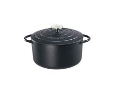 Küchenprofi 401001026 Provence Casserole à rôtir Ronde Noir 26 cm