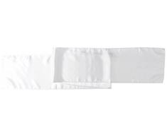 LinenTablecloth 14 x 108-Inch Satin Table Runner White