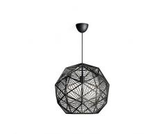 Philips Lighting 4088730PN MOHAIR Suspension, Plastique, E27, Noir, 52 x 49,5 x 205 cm