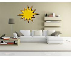 pinkelephant Autocollant Mural Comic 047 â Funny Scene Boom â Sticker Mural 58 x 46 cm