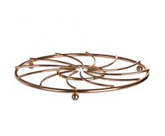 Premier Housewares Kuper Panier Ã Fruits Or Rose, Rose Gold, 19 cm