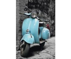 Empire Poster Italy représentant Un Scooter Vespa Multicolore