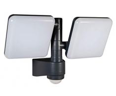 Tibelec 354120 Projecteur LED extÃ©rieur, Gris