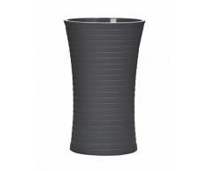 Grund z22200210 Tower Verre à dent Noir 7 x 7 x 11,8 cm Accessoires, 100% Caoutchouc Enduit Polypropylène, 7 x 7 x 11,8 cm