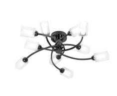 Oaks Lighting Ofira Plafonnier à 10 lumières Noir