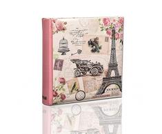 Arpan Slip in Memo Joyeux souvenirs 200 contient 6x4/ 15x10cm Album photo Tour Effiel