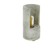 Eglo LYNTON Lampe de table, Béton, gris, Höhe 27 cm