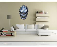 pinkelephant Autocollant Mural TÃªte de Mort 002Â âÂ DÃ©goÃ»tantes TÃªte de MortÂ âÂ Sticker Mural 70Â x 110Â cm