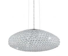 Eglo CLEMENTE Lampe en acier 60 W Chromé Suspension : 54 cm chrom