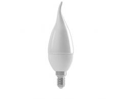 Les emos * Model A +, LED Ampoule candle 6Â W E14Â Blanc Chaud, verre, 6Â watts, E14, transparent, 3,8Â x 3,8Â x 13Â cm