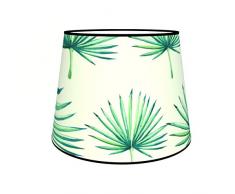 Abat-jours 7111303520799 Conique Olus Lampadaire, Tissus/PVC, Multicolore