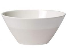 Villeroy & Boch CaffÃ¨ Club Uni Pearl Bol, 750 ml, 15,3 cm, Porcelaine Premium, Blanc/Rose